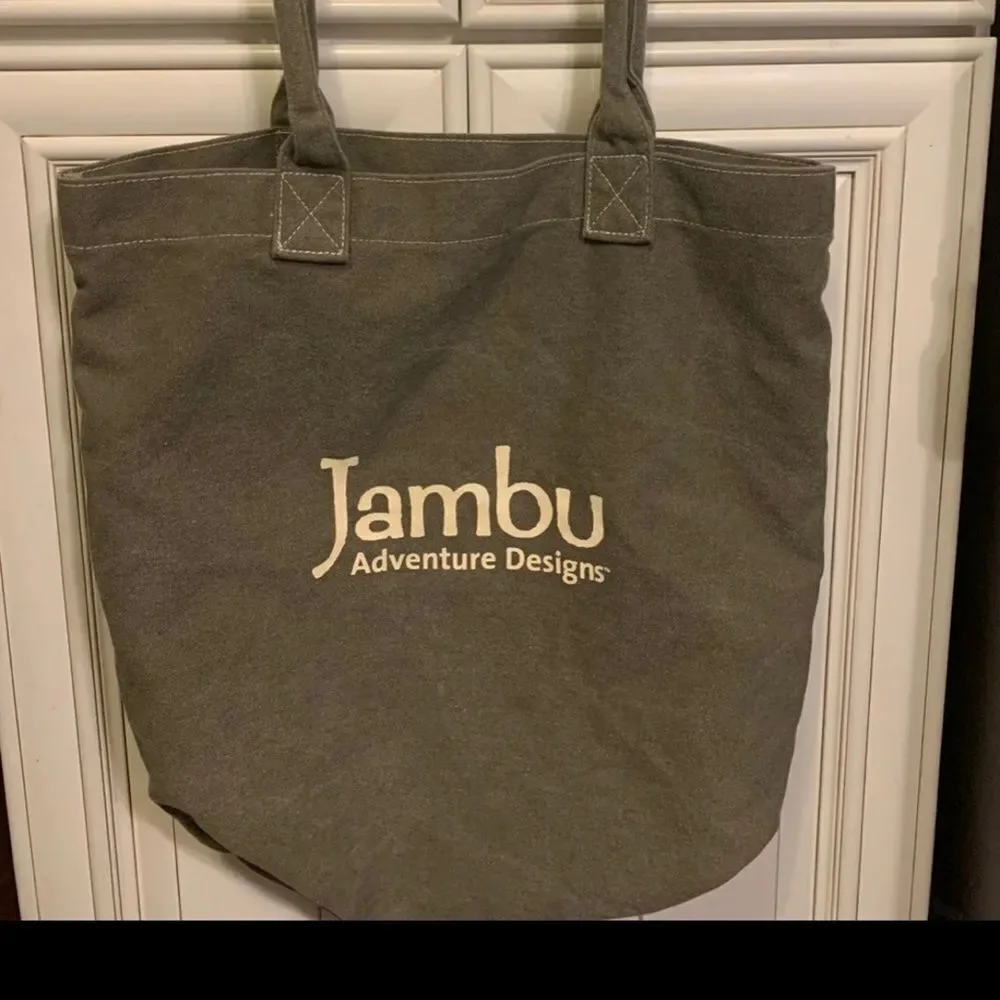 JAMBU Designers Green Large Handbag